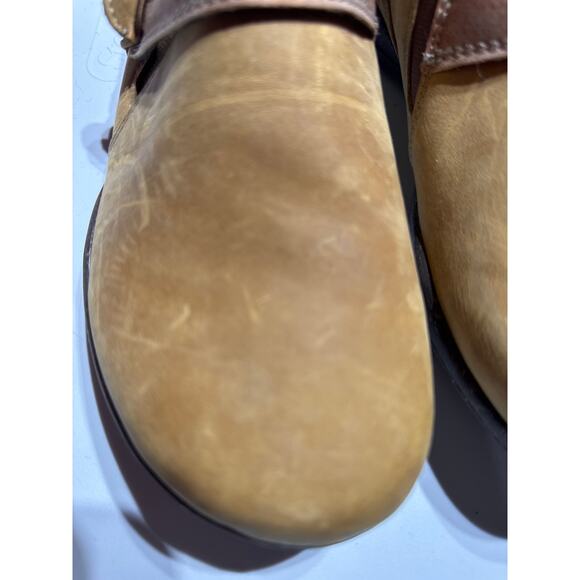 Brand New Clarks Women's Size 7.5 Dark Tan Brown Clogs Booties Boots - Picture 10 of 10